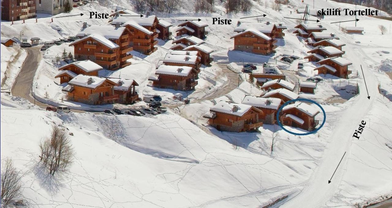 Chalet Ananas, Hameau Des Marmottes Saint-Martin-de-Belleville Exterior foto